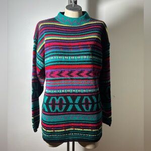 Made In USA Colorful Sweater
